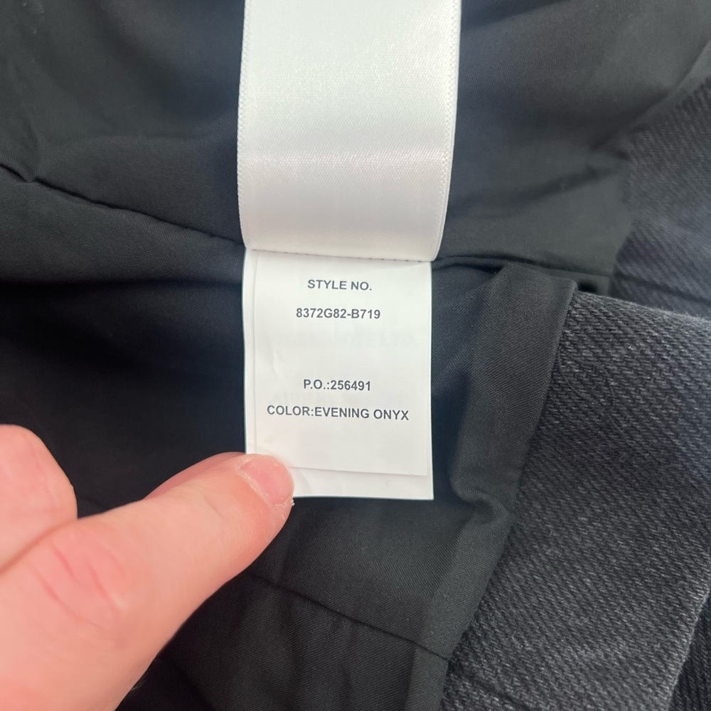 NWT PAIGE Black Denim Carmen Tailored Single Button Blazer 4 Four - Picture 9 of 12
